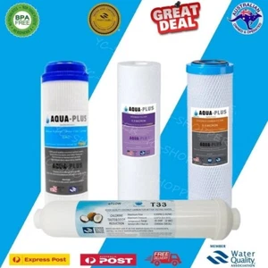 5 Stage Reverse Osmosis Water Filter Replacement Cartridges Set Except Membrane - Picture 1 of 5