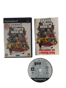 GRAND THEFT AUTO III 3 PLAYSTATION 2 PS2 With Manual - Free Delivery - Picture 1 of 4