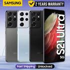New Factory Unlocked Samsung Galaxy S21 Ultra 5G SM-G998U1 128GB 256GB GSM+CDMA