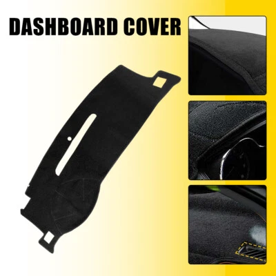 Alfombrilla de cubierta de tablero para Chevy Silverado 1500/2500HD/3500/3500HD GMC 2008-2012 2013 Foto 1 de 4