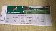 Match Ticket Rapid WAC 2022 Fußball Karte Wien Wolfsberg ÖFB Bundesliga TOP