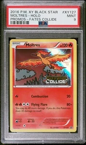 2016 POKEMON XY BLACK STAR PROMO XY127 MOLTRES-HOLO PSA 9 - Picture 1 of 1