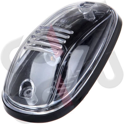 For Dodge RAM 2500/3500 5 Oval Top Led Cab Roof Lights Running Marker CLEAR Lens - Image 1 of 4