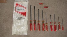 Dayton made in USA 12-pc. combination screwdriver set 1A294