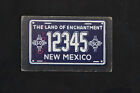 VINTAGE 1950 TOPPS LICENSE PLATE TRADING CARD ~ NEW MEXICO ~ SHIPROCK