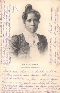 Madagascar - Ranavalona, ex-reine de Madagascar, lors de son exil à Alger - Ed. - Bild 1 von 2