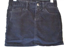 GAP Girls Corduroy Skirt. 5 Pockets, Zip Close, Black, Size 6 Reg. - Picture 1 of 11