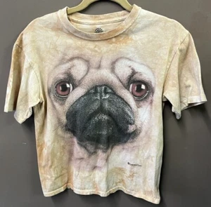The Mountain Tees Pug Shirt Dog Youth XL 14/16 - Picture 1 of 6