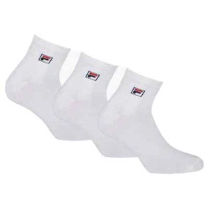 3 Pairs Men Women Stretch Cotton Half Socks FILA F9303 Short - Picture 1 of 7