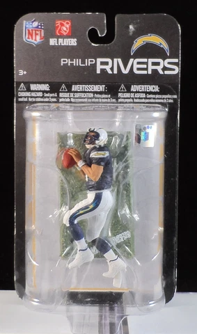 2009 Mcfarlane Philip Rivers Chargers 3-Inch Action Figure - REDUCED!!! Cover