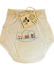Vtg Cotton Rubber Lined Underpants Diaper Cover Nathan Krauskopf Switzerland NOS - Picture 1 of 4