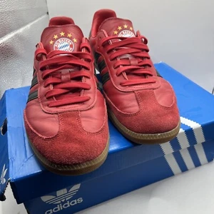Adidas Samba Team FC Bayern Limited Edition Modell HQ7031 US Größe 10 M - gepflegt - Bild 1 von 10