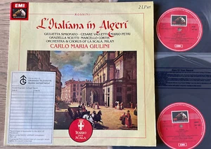 HMV RLS 747 ROSSINI L'ITALIANA IN ALGERI 2-LP GIULINI (1980) EX++ GT BRITAIN - Picture 1 of 2