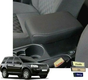 Bracciolo regolabile lunghezza per FREELANDER 2 (2007-2012 ecopelle nero-NO VITI - Imagen 1 de 6