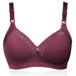 Womens Bra Wireless Brassiere Sexy Lingerie Light Padded Underwear Ladies Bras - Picture 1 of 18