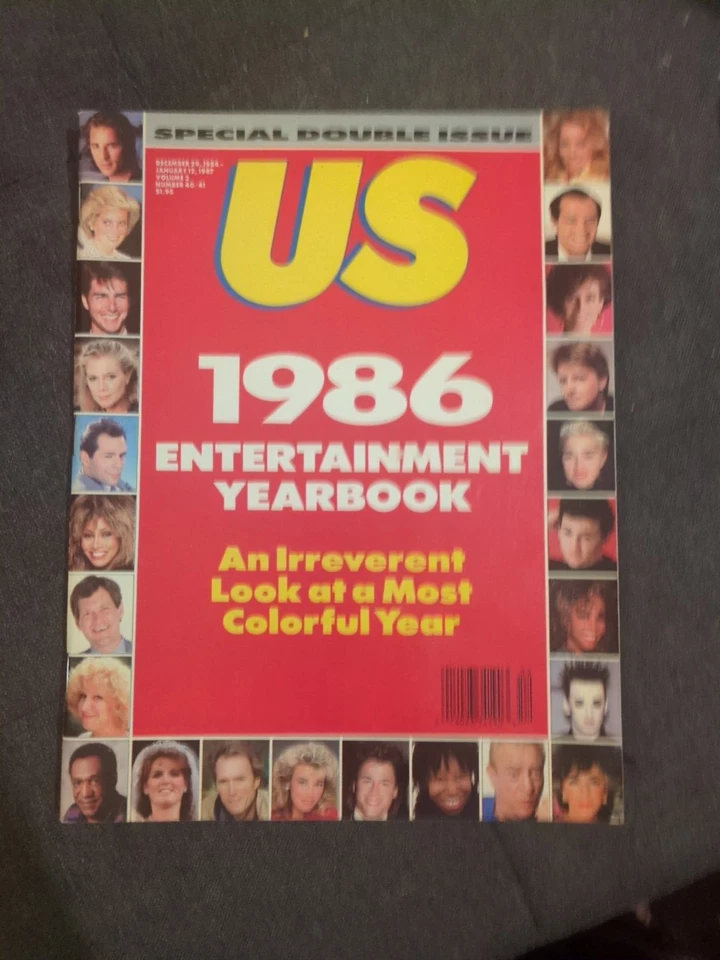 US Magazine , Dec. 29,1986-Jan.12,1987 , 1986 Entertainment  Yearbook, Madonna - Image 1 of 1