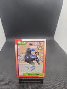 2025 Topps Series 2 - 1990 Topps Baseball Autographs TARIK SKUBAL #90A-TS (AU) - Picture 1 of 2
