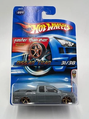 Nissan Titan 2006 primeras ediciones #31 más rápido que nunca plateado FTE dorado Hot Wheels Foto 1 de 4