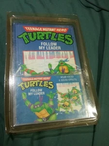 Vintage Collins Audio Teenage Mutant Hero Turtles Buch & Band 1991 - Bild 1 von 9