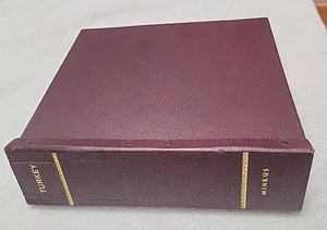 Turkey - Minkus Album 1863 to 1995 w/ Pages 1 to 216 Over 2000+ Stamps Included - Picture 1 of 24