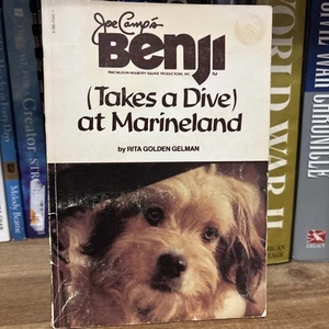 Benji (Takes a Dive) at Marineland 1981 paperback Rita Golden Gelman fL - Picture 1 of 5