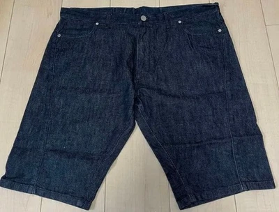 Shorts jeans Louis Vuitton 46/XL masculino azul escuro bom estado - Imagem 1 de 4
