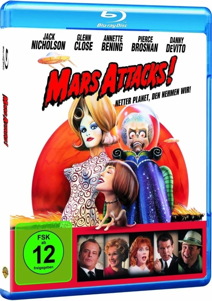 Blu-ray MARS ATTACKS! v. Tim Burton, Jack Nicholson, Natalie Portman ++NEU - Bild 1 von 1