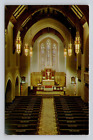 Postcard Immanuel Trinity Lutheran Church Interior Fond Du Lac Wisconsin