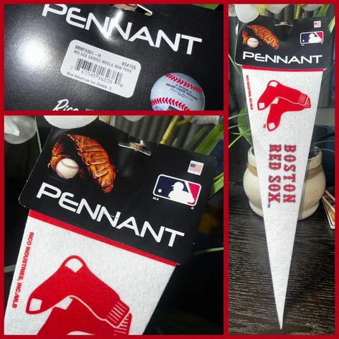 🧦MLB Boston Red Sox Rico Pennant Felt 14” x 5" [Brand New]🧦 Cover