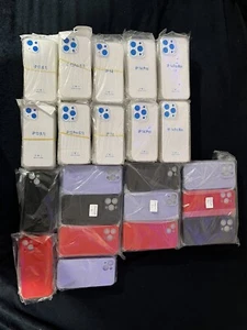 Clear Plastic & Silicone iPhone 13, 13 Pro, 14, 14 Pro & 14 Pro Max Cases - Photo 1 sur 7