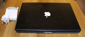 Apple PowerBook G4 15", 2005 - 1.67 GHz, 512MB RAM, 80GB HD. In Black