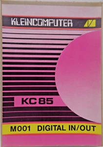 ROBOTRON KC85 -- DIGITAL IN/OUT INTERFACE M 001 (VEB MIKROELEKTRONIK MÜHLHAUSEN) - Afbeelding 1 van 9