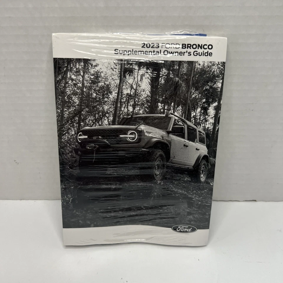 Дополнительное руководство пользователя 2023 Ford Bronco. Совершенно новый запечатанный - Изображение 1 из 1