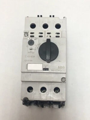 AEG Mbs63HG630 45-63A MANUAL MOTOR STARTER