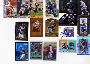 Shaun Alexander 2000 Leaf Rookies n Star Game Plan RC SIGNED Seahawks Card - Picture 1 of 1