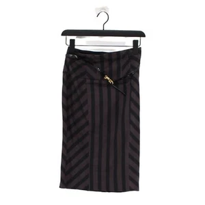 River Island Women's Midi Skirt UK 8 Black Cotton - Picture 1 of 5