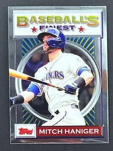 MITCH HANIGER 2020 Topps Finest Flashbacks #178 Seattle Mariners - Picture 1 of 2