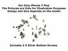 For iPhone 7 Plus Complete Replacement Full Housing Screws Set Kit Fix Repair
