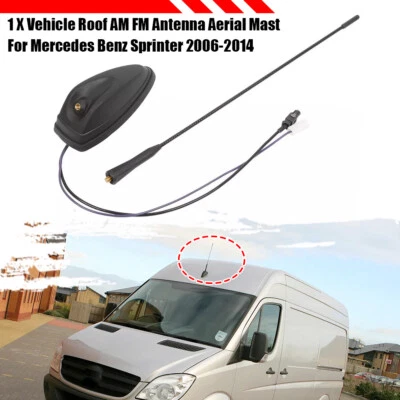 For Mercedes Sprinter W906 06-17 Roof Mounted Radio Antenna Aerial #A9068200475 - Image 1 of 4