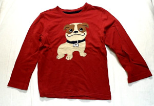 Crazy 8 Boys Shirt Size 4T Red Dog Kids 2441