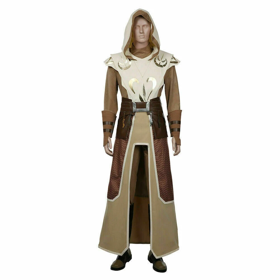 Star Wars The Clone Wars Jedi Guardia del Templo Disfraz Uniforme Halloween  Foto 1 de 4