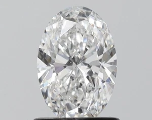 1.01 ct, D-VVS2 Oval Cut Diamond, IGI Certified Diamond, CVD Lab Grown Diamond - Picture 1 of 9