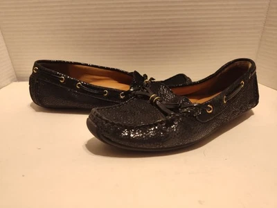 Zapatos planos de conducción CLARKS Artisan 14885 Dunbar Cruiser bronce para mujer talla 6 M Foto 1 de 4