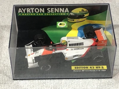 MINICHAMPS 1:43 AYRTON SENNA MCLAREN MP 4/5 - HONDA V 10 1989 EDITION 43 NO2 - Image 1 of 4