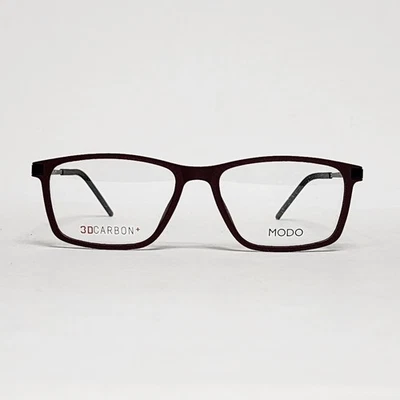 MODO GAMMA Unisex Ultra-Ligero 3D LAB Titanio Gafas Cuadradas en Borgoña | 52mm Foto 1 de 4