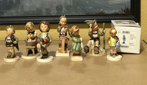 Lot of 7 Vintage Goebel Hummel Figurines Germany Signed & Numbered - Picture 1 of 17