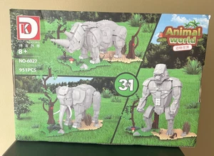 HARD TO FIND DK Animal World 3-1 Building Block Set Age: 8+ - Picture 1 of 4