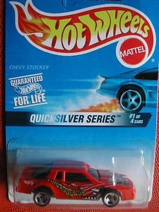 QUICKSILVER SERIES N°1/4   CHEVY STOCKER   1/64  HOT WHEELS BLISTE IMPORT US - Bild 1 von 1