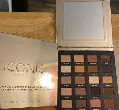 ICONIC LONDON Booming & Gleaming 20 Shade Eyeshadow Palette 20 x .04 oz/1.2g - Image 1 of 4