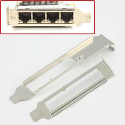 Low Profile Full Bracket Fr Intel I340-T4 I350-T4 X710-T4 E1G44ET E1G44HT NC365T - Bild 1 von 4